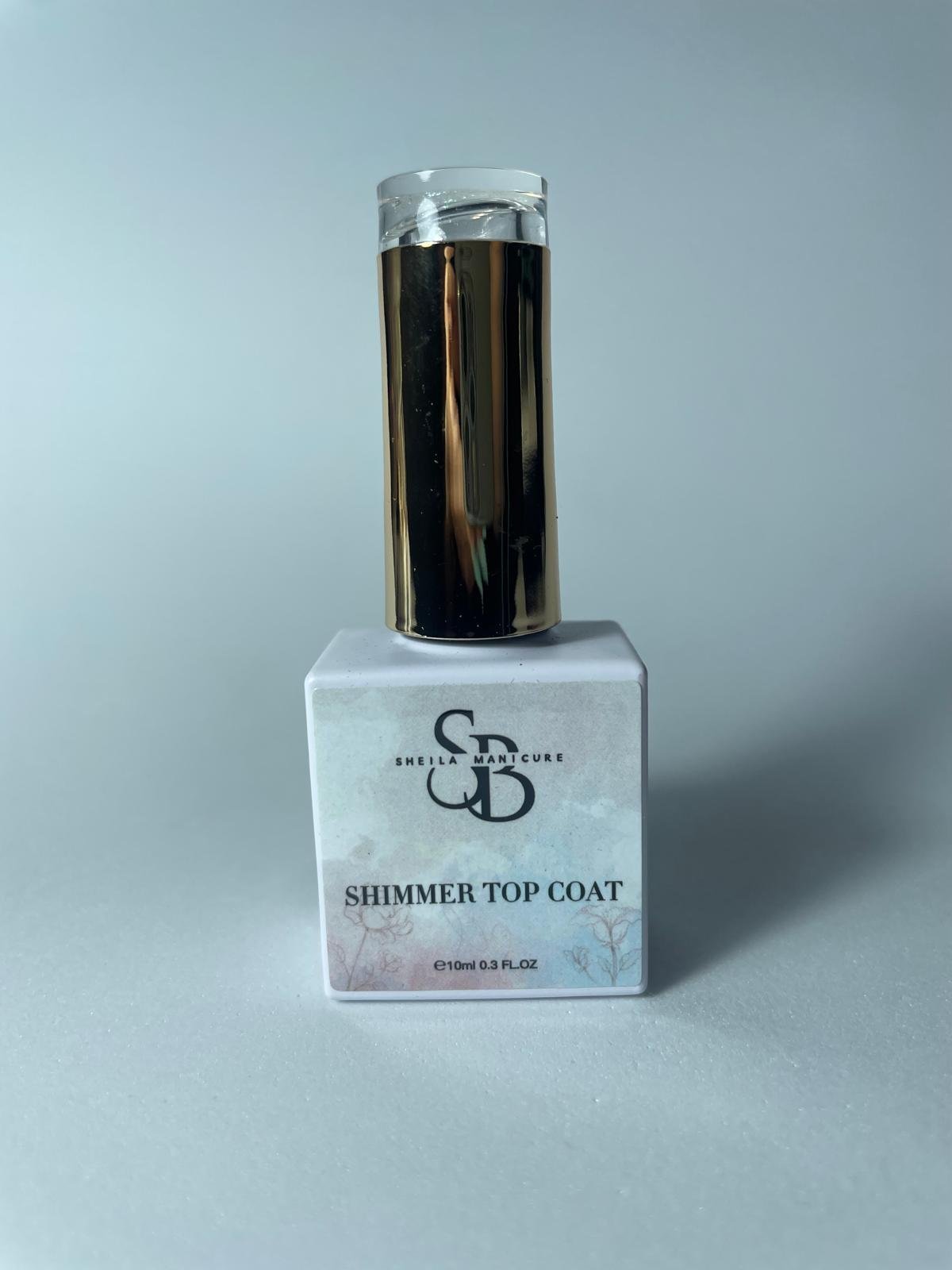 top coat shimmer