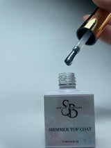 top coat shimmer