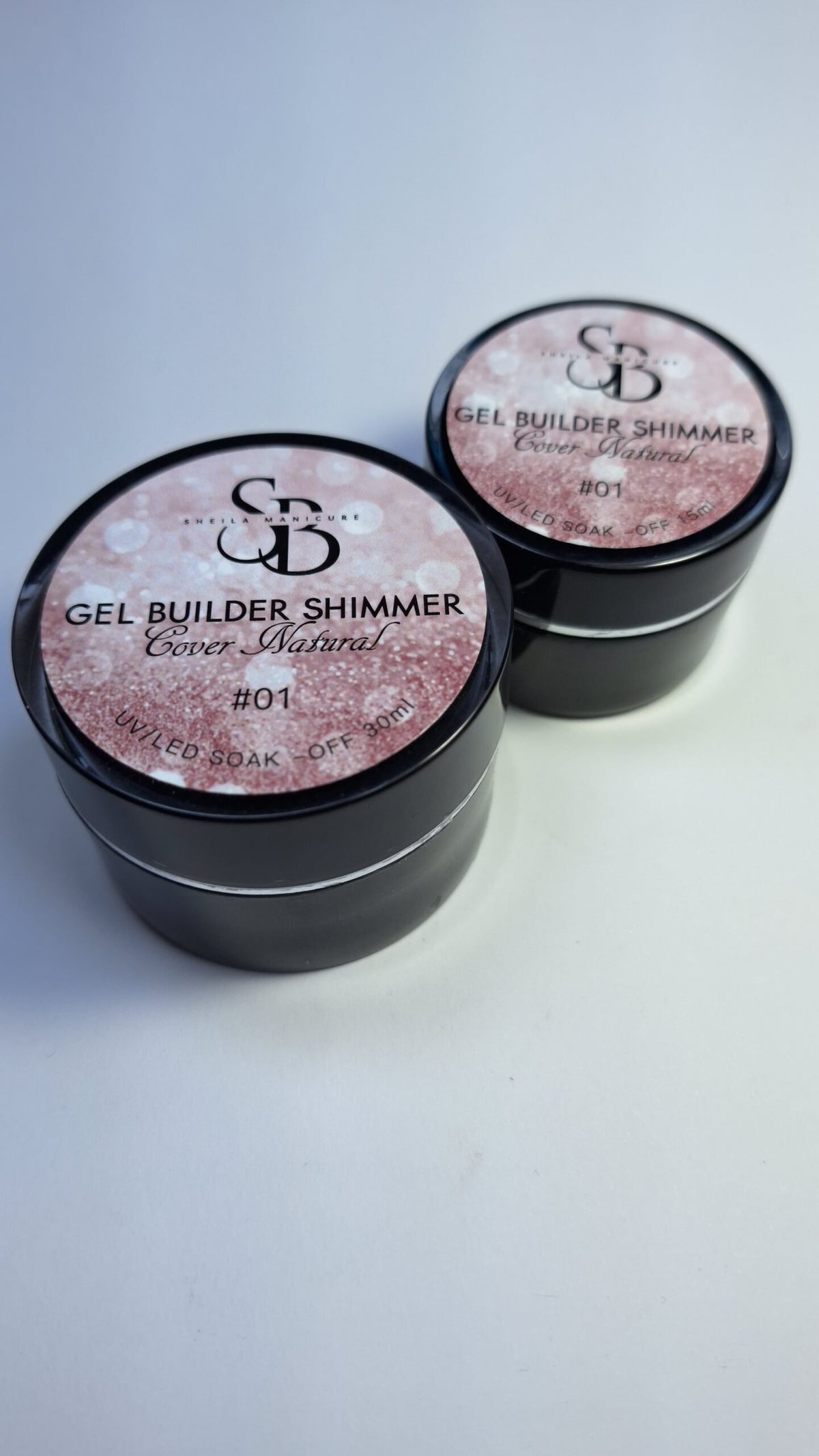Gel builder 15g cover natural shimmer