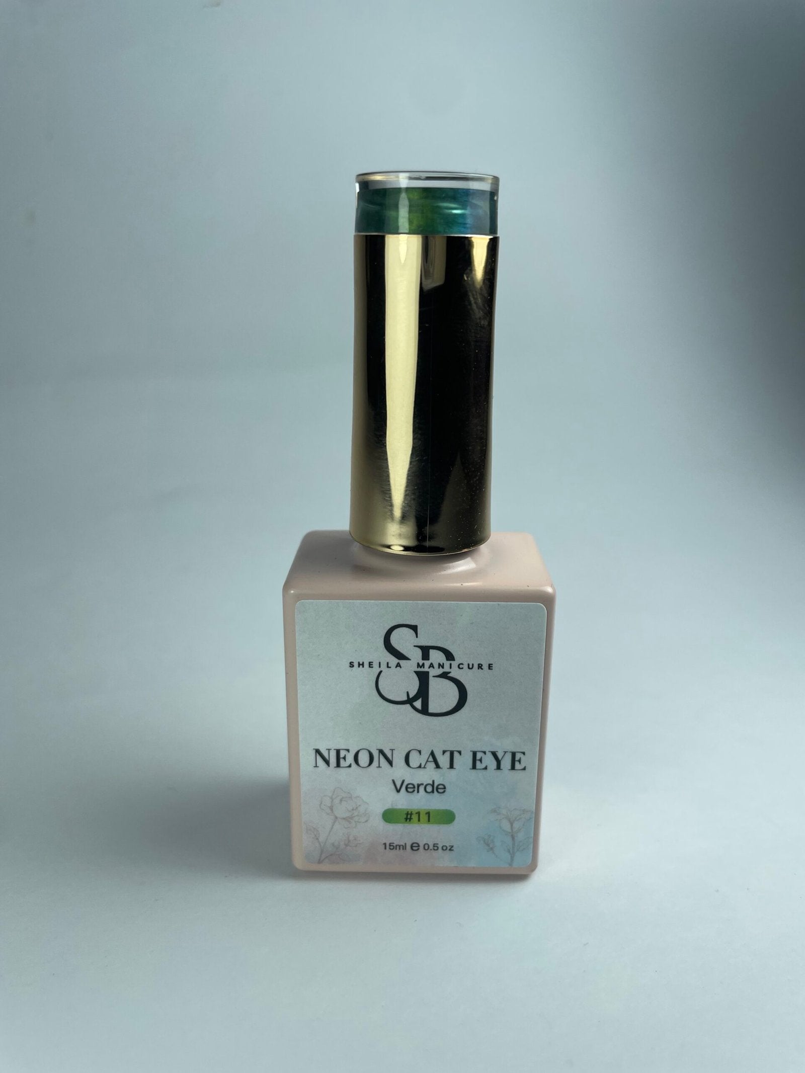 Efecto ojo de gato verde