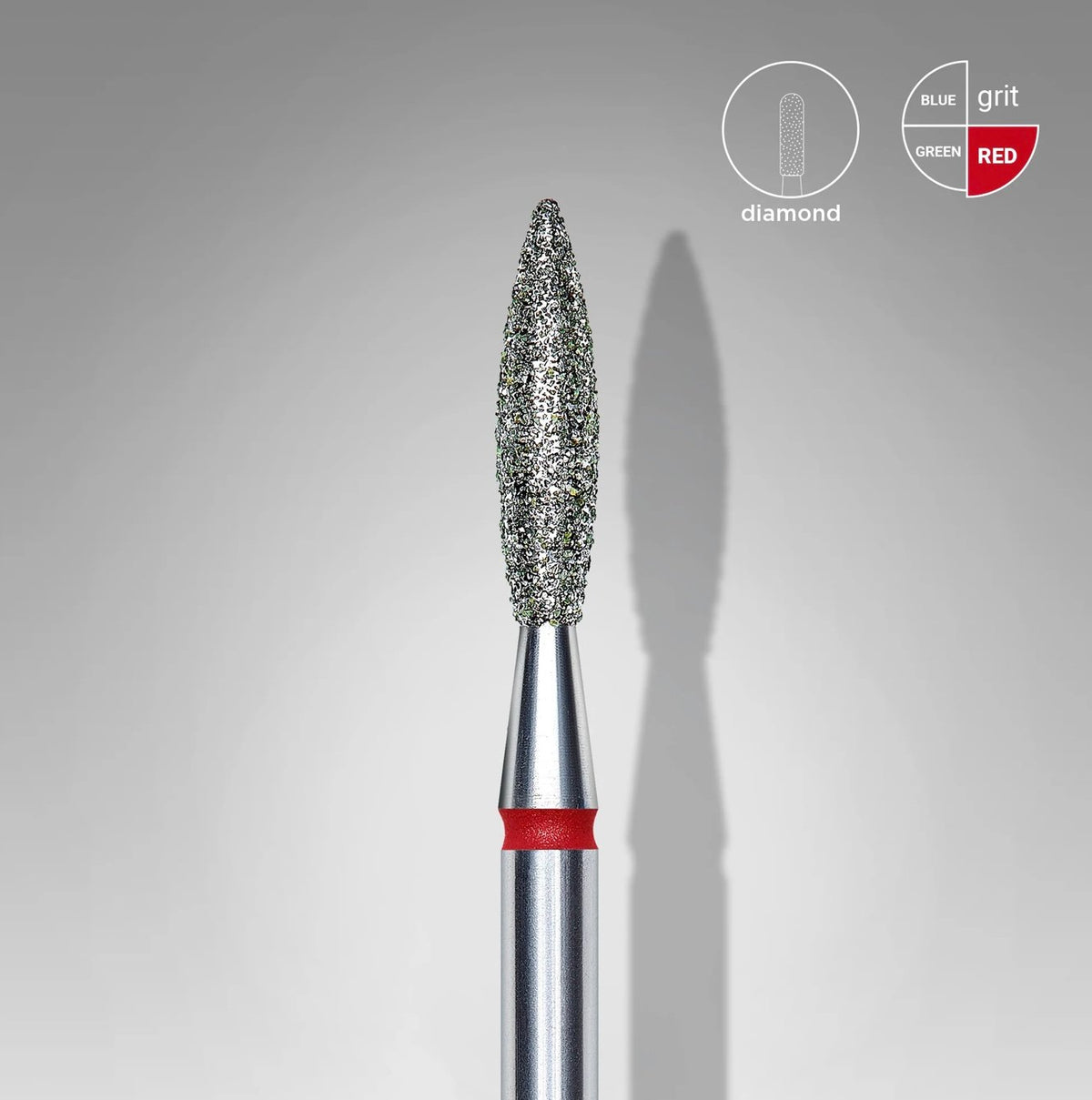 Punta Diamante, De Punta «Llama Afilada» 2.1 Mm fresa