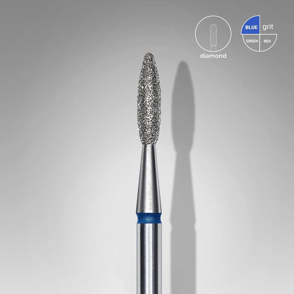 Punta Diamante, De Punta «Llama Afilada» 2.1 Mm fresa