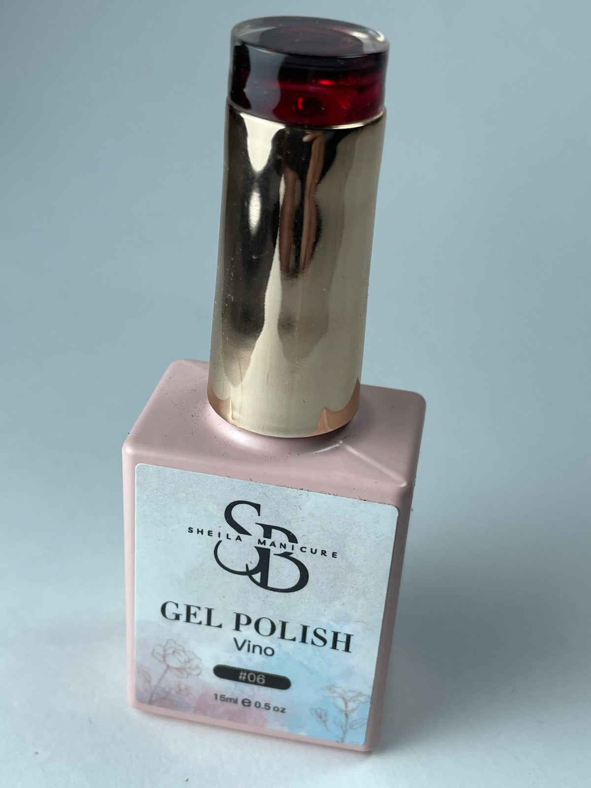 Gel polish vino translúcido