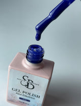 Gel polish azul eléctrico