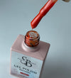 Gel polish bermellón