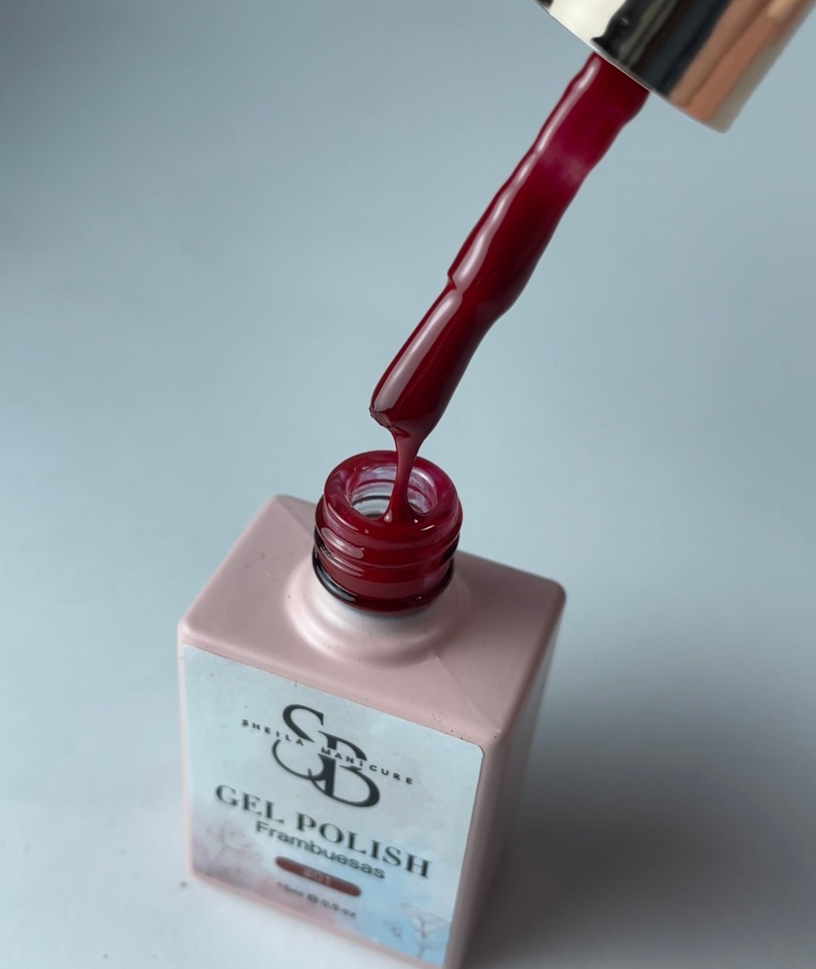 Gel polish frambuesas