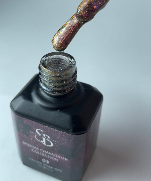 Camaleón + sirena rosa