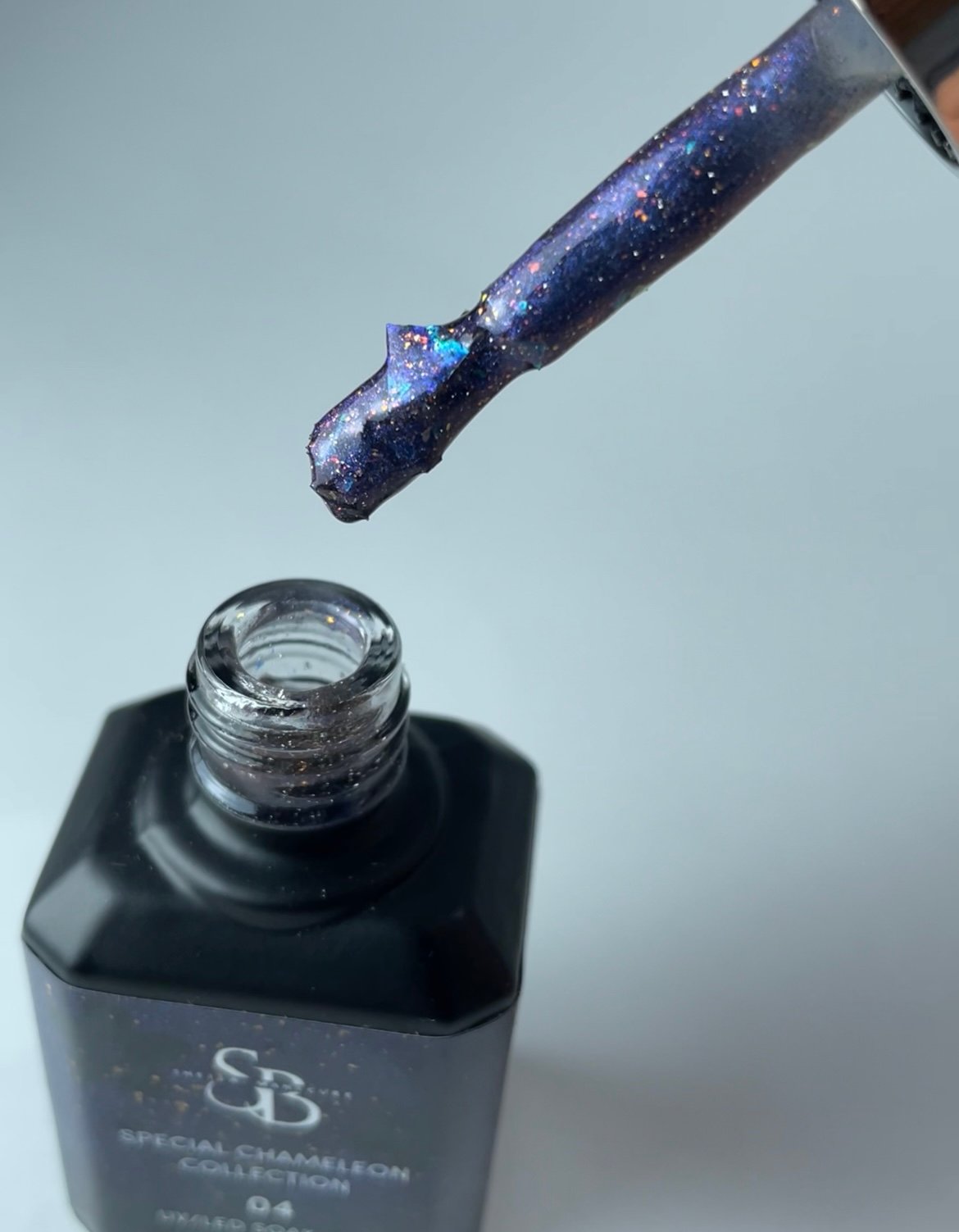 Camaleón + sirena morado