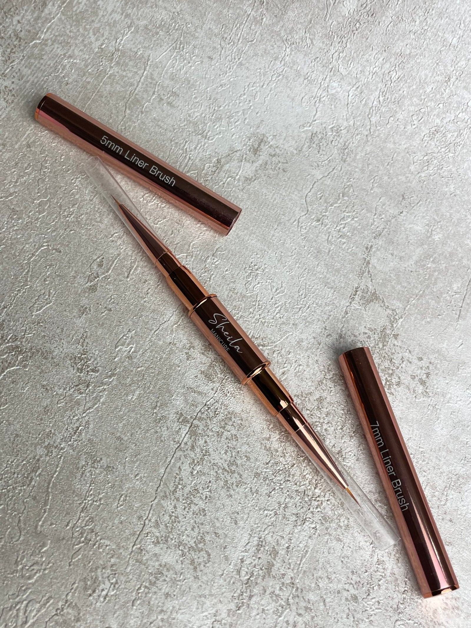 Pincel doble punta liner 5mm + 7mm