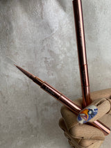 Pincel doble punta liner 9mm + 11mm