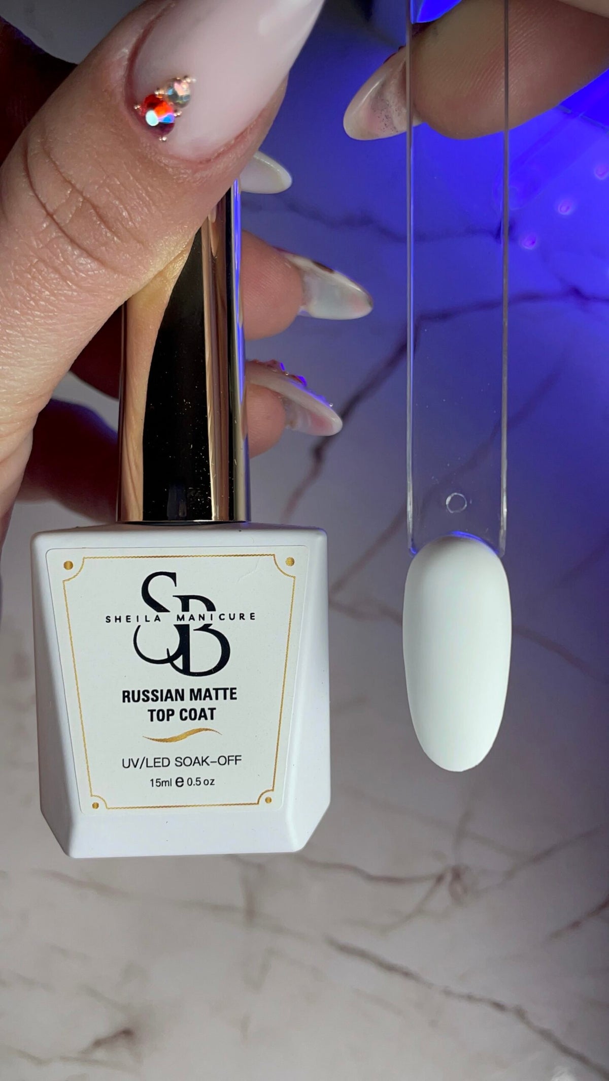 Esmalte semipermanente súper White súper blanco