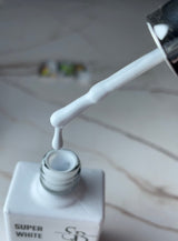 Esmalte semipermanente súper White súper blanco