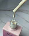 Esmalte amarillo, pastel clarito