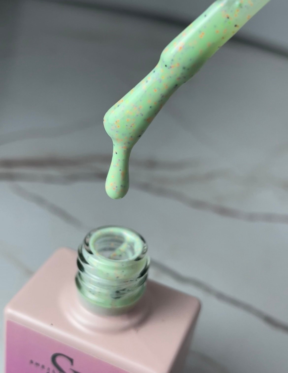 Yogur pastel Verde