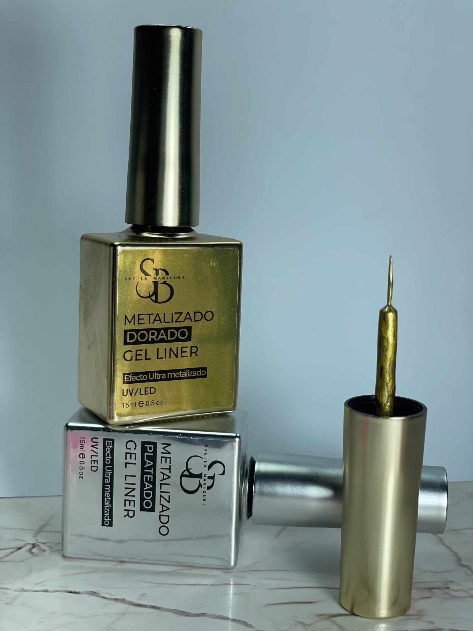 Ultra metalizado dorado Liner