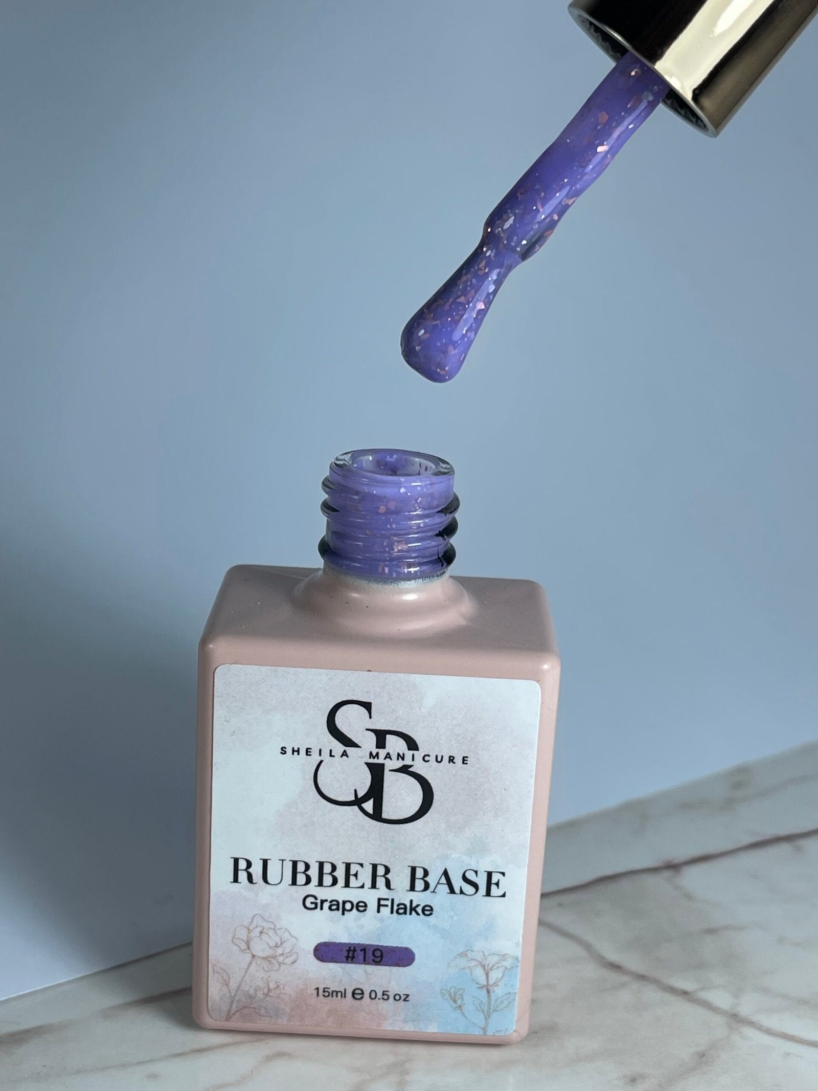 Base Rubber grape flake