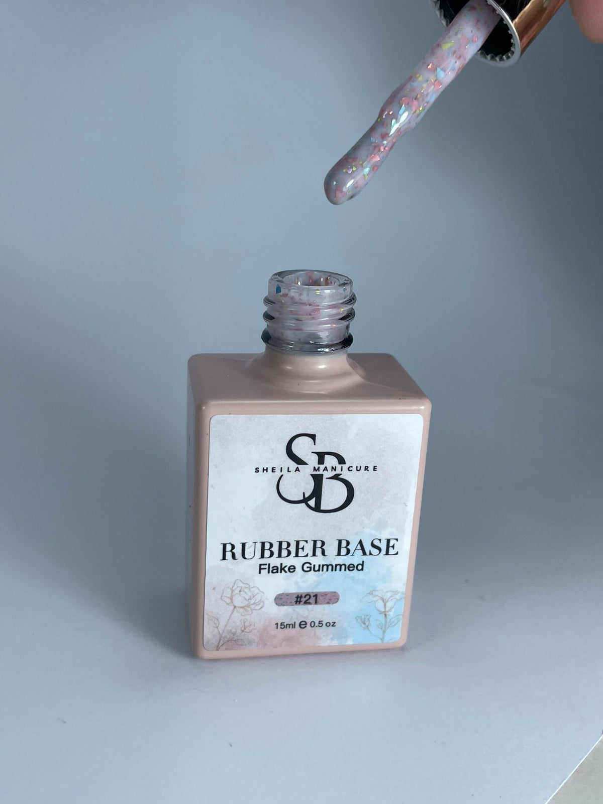 Base Rubber flake gummed