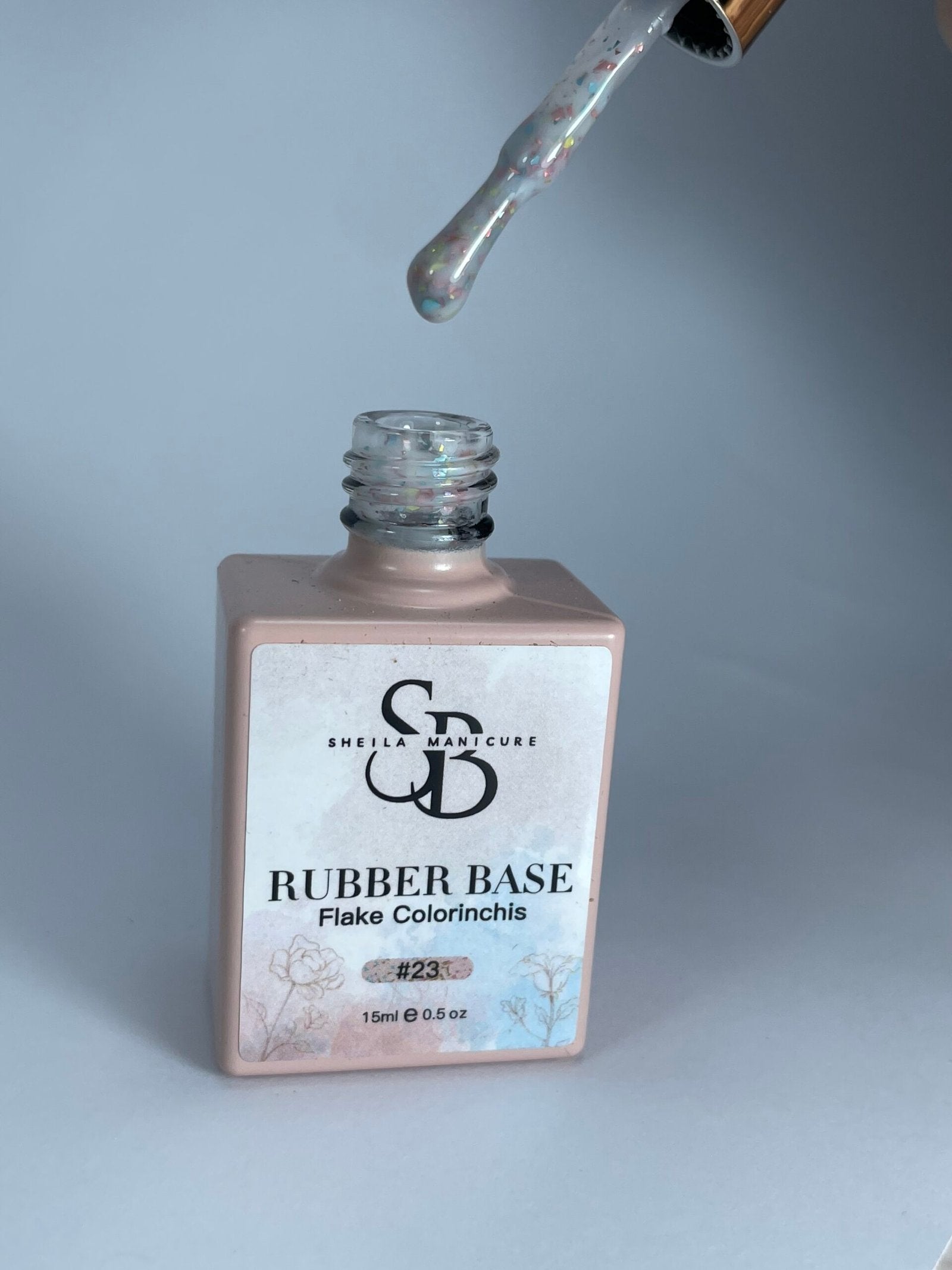 Base Rubber flake Colorinchis