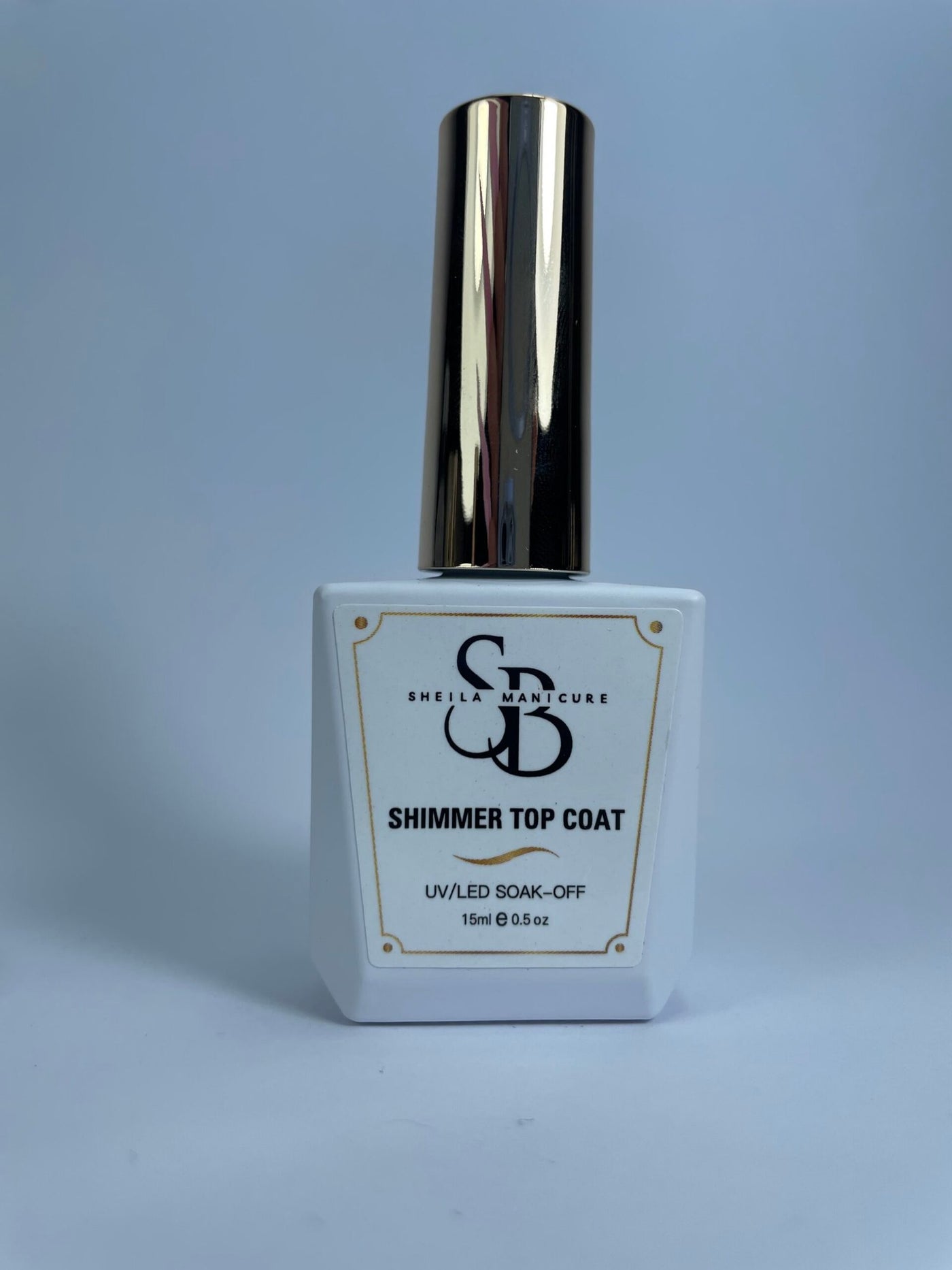 Top coat shimmer