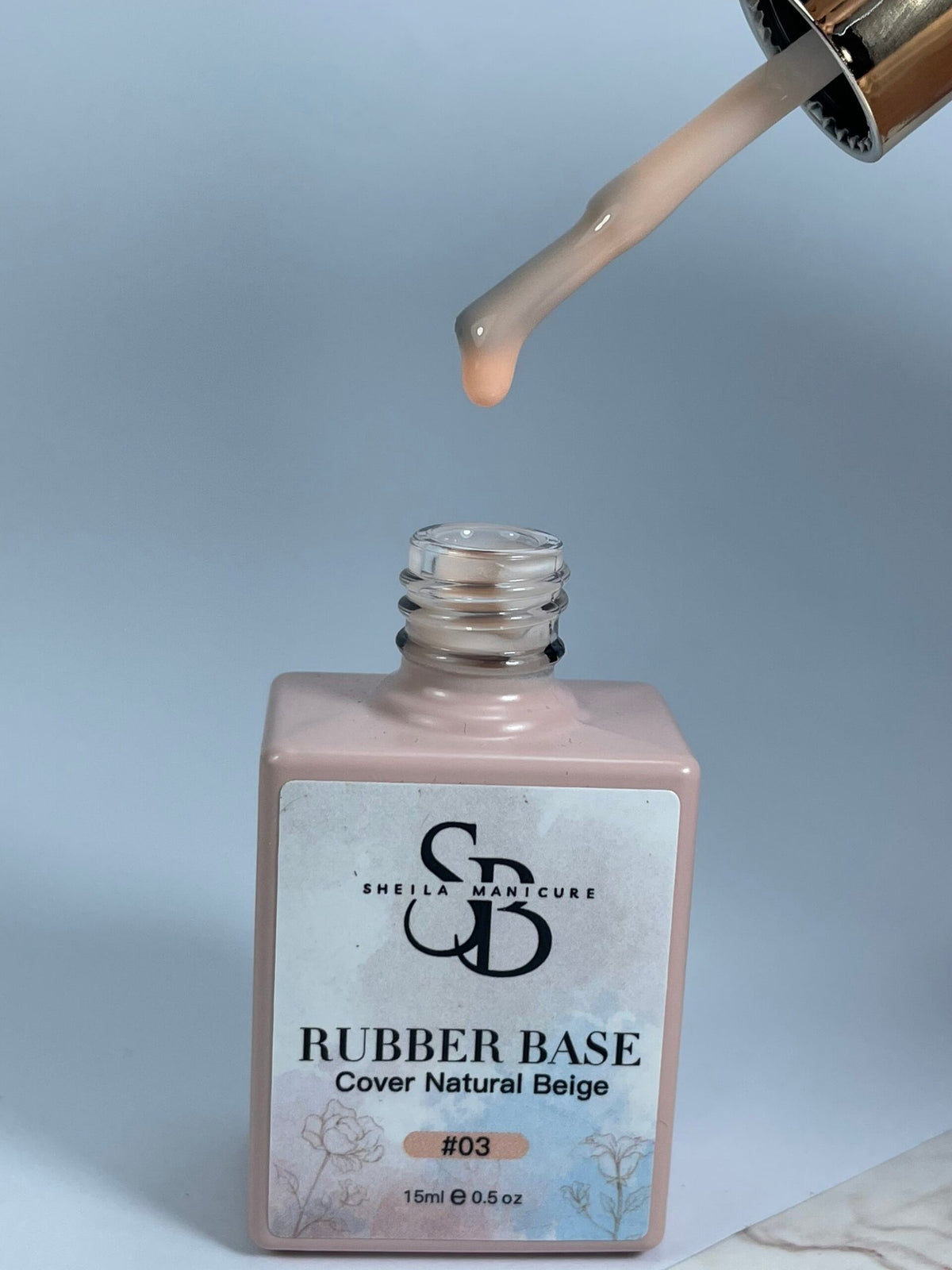 Base Rubber cover natural beige