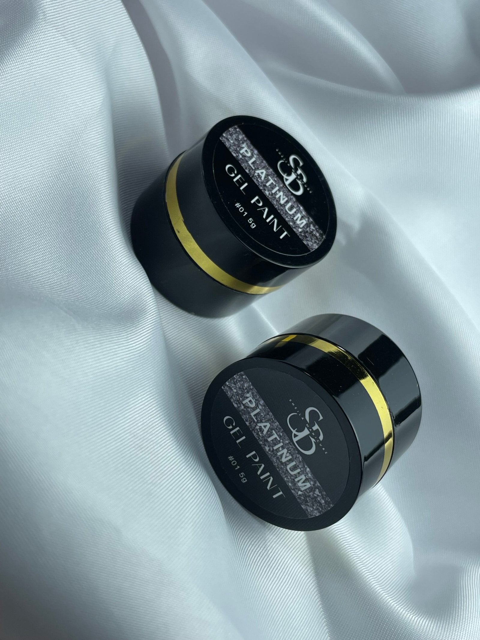 Gel paint brilli plateado