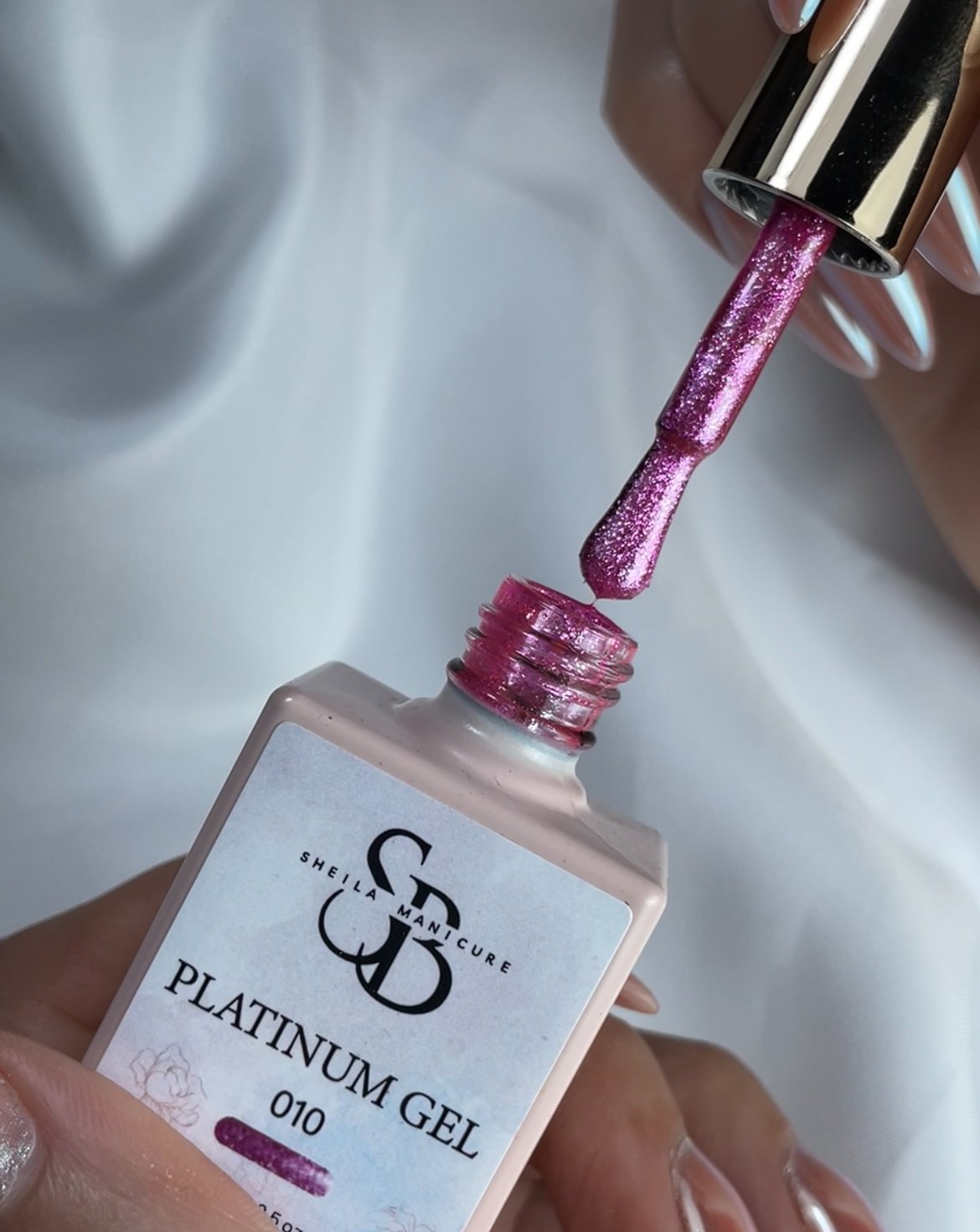 Esmalte de gel PLATINUM ROSA
