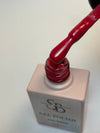 Gel polish rojo subido
