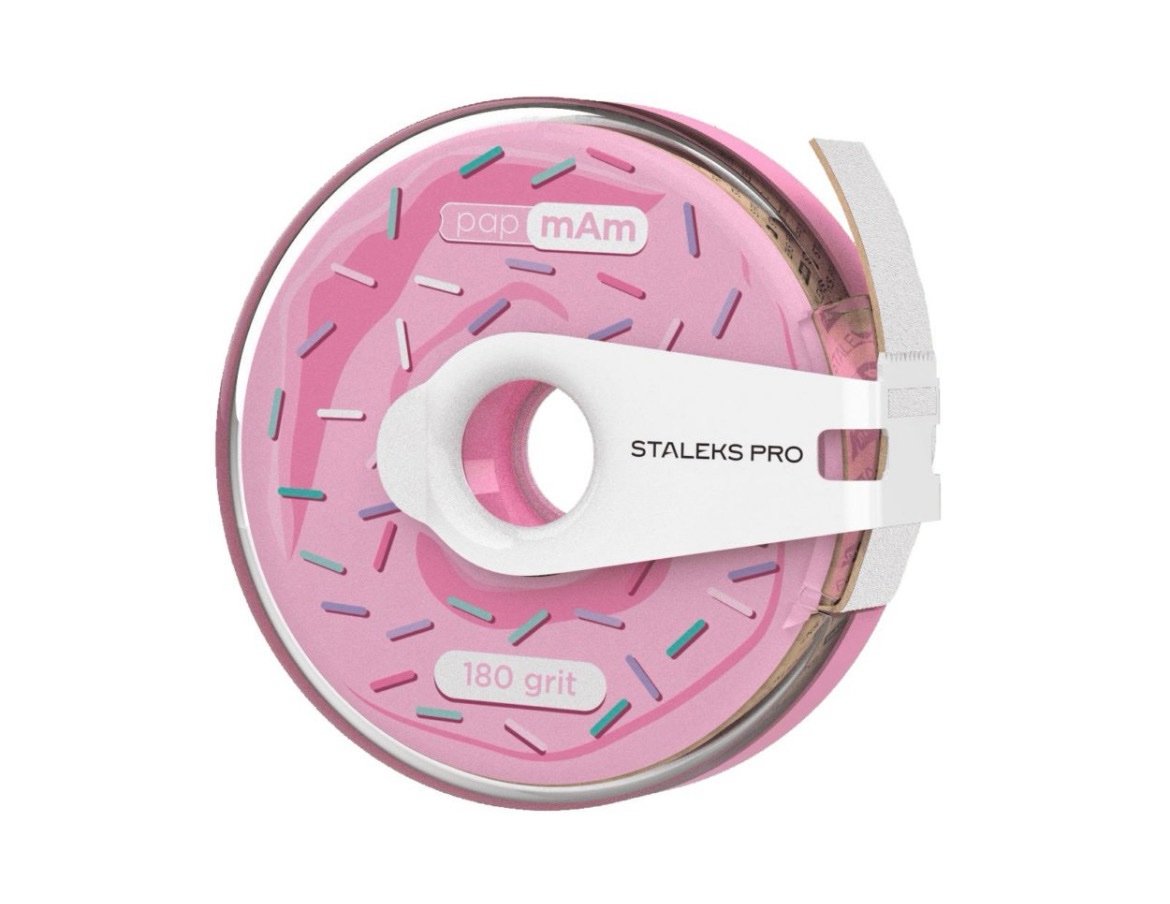 Papmam En Rollo En Un Estuche-Dona De Plástico BOBBINAIL STALEKS PRO EXPERT